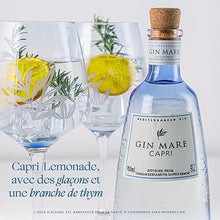 Lade das Bild in den Galerie-Viewer, Gin Mare Capri Mediterraner Premium Gin 42,7%vol. 0,7l