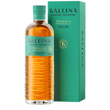 Lade das Bild in den Galerie-Viewer, Ballina Triarach Triple Distilled Single Malt Irish Whiskey Bourbon Oloroso & Port Casks 43%vol. 0,7l