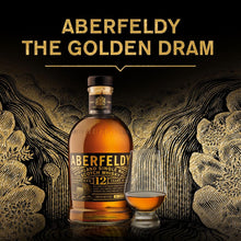 Lade das Bild in den Galerie-Viewer, Aberfeldy 12 Jahre Goldbarren Geschenkbox Highland Single Malt Scotch Whisky 40%vol. 0,7l - Auktionshaus Martin