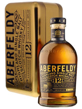 Lade das Bild in den Galerie-Viewer, Aberfeldy 12 Jahre Goldbarren Geschenkbox Highland Single Malt Scotch Whisky 40%vol. 0,7l - Auktionshaus Martin