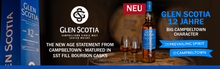 Lade das Bild in den Galerie-Viewer, Glen Scotia 12 Jahre 1st Fill Bourbon Campbeltown Single Malt Scotch Whisky 46%vol. 0,7l