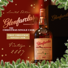 Lade das Bild in den Galerie-Viewer, Glenfarclas The Christmas Single Cask Vintage 2007 Highland Single Malt Scotch Whisky 59%vol. 0,7l