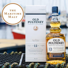 Lade das Bild in den Galerie-Viewer, Old Pulteney 12 Jahre Single Malt Scotch Whisky 40%vol. 0,7l - Auktionshaus Martin