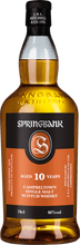 Lade das Bild in den Galerie-Viewer, Springbank 10 Jahre Campbeltown Single Malt Scotch Whisky 46% vol. 0,7l - Auktionshaus Martin