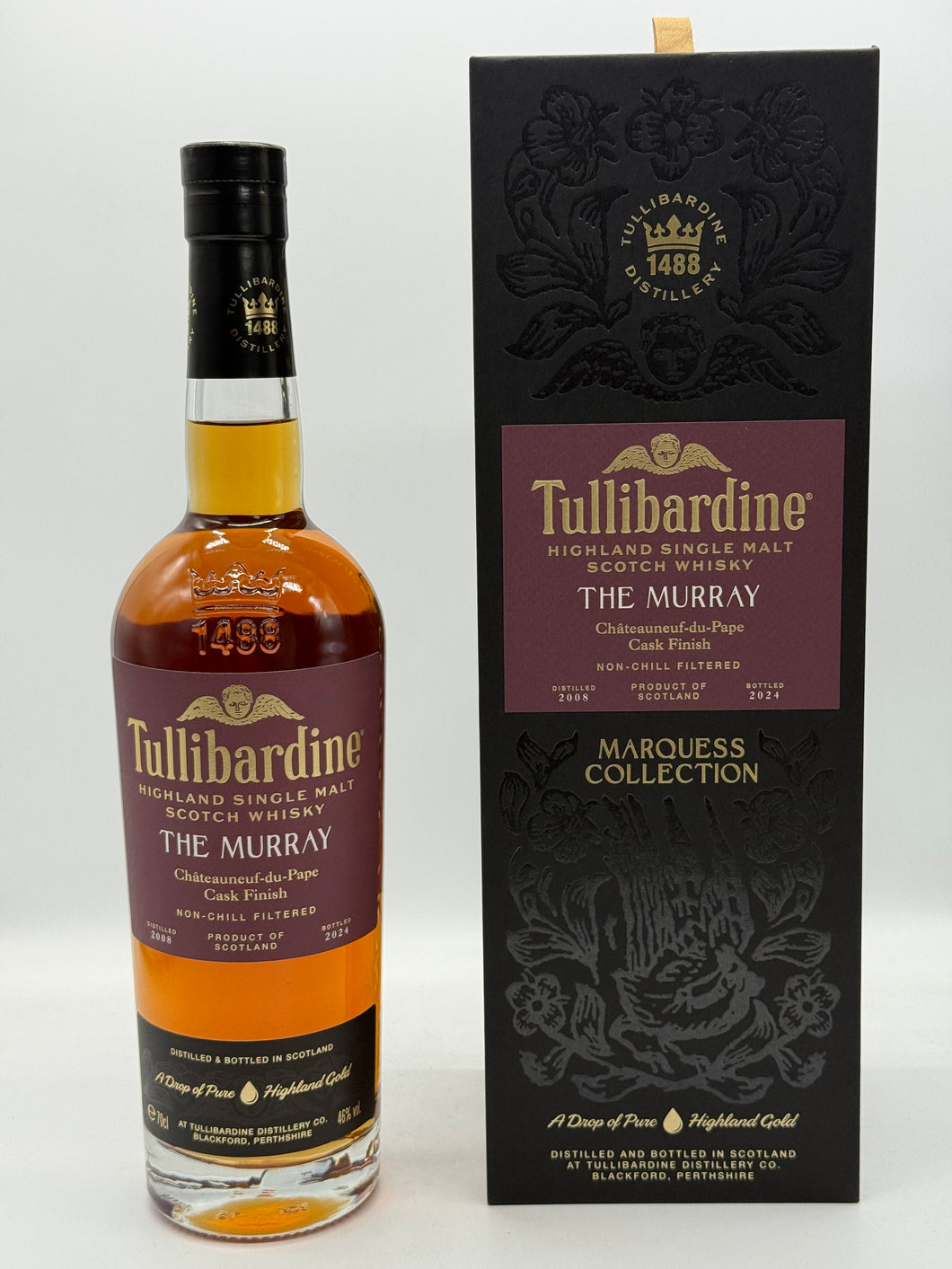 Tullibardine The Murray 2008 Châteauneuf-du-Pape Highland Single Malt Scotch Whisky 46%vol. 0,7l