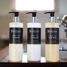 Lade das Bild in den Galerie-Viewer, Highland Soap Company Scottish Handmade Soaps Juniper &amp; Lime Body Wash 0,25l
