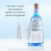 Lade das Bild in den Galerie-Viewer, Gin Mare Capri Mediterraner Premium Gin 42,7%vol. 0,7l

