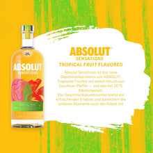Lade das Bild in den Galerie-Viewer, Absolut Sensations Tropical Fruit Vodka 20%vol. 0,7l
