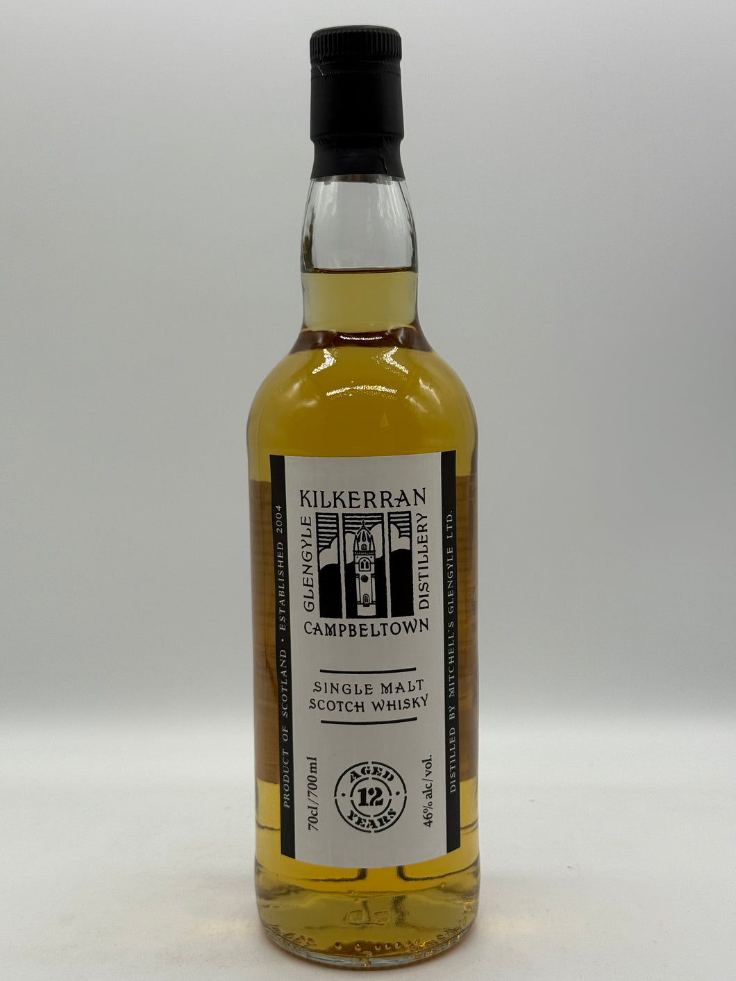 Kilkerran 12 Jahre Single Malt Scotch Whisky 46,0% vol. 0,7l Glengyle Distillery Campbeltown