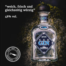 Lade das Bild in den Galerie-Viewer, Steinhauser See Gin Blue London Dry Gin 48%vol. 0,7l
