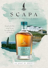 Lade das Bild in den Galerie-Viewer, Scapa 10 Jahre Single Malt Scotch Whisky 48%vol. 0,7l
