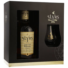 Lade das Bild in den Galerie-Viewer, Slyrs Classic Single Malt Whisky 43%vol. 0,7l mit Glas Geschenkverpackung
