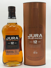 Lade das Bild in den Galerie-Viewer, Jura 12 Jahre Single Malt Scotch Whisky 40%vol. 0,7l
