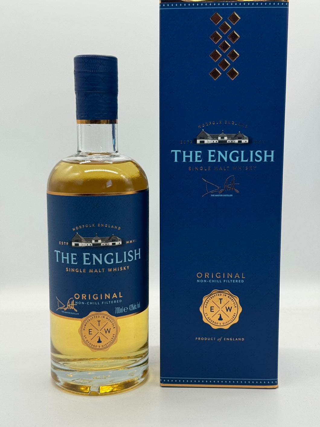 The English Distillery Original Single Malt Whisky 43%Vol. 0,7l