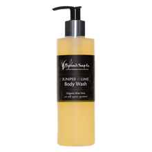 Lade das Bild in den Galerie-Viewer, Highland Soap Company Scottish Handmade Soaps Juniper &amp; Lime Body Wash 0,25l
