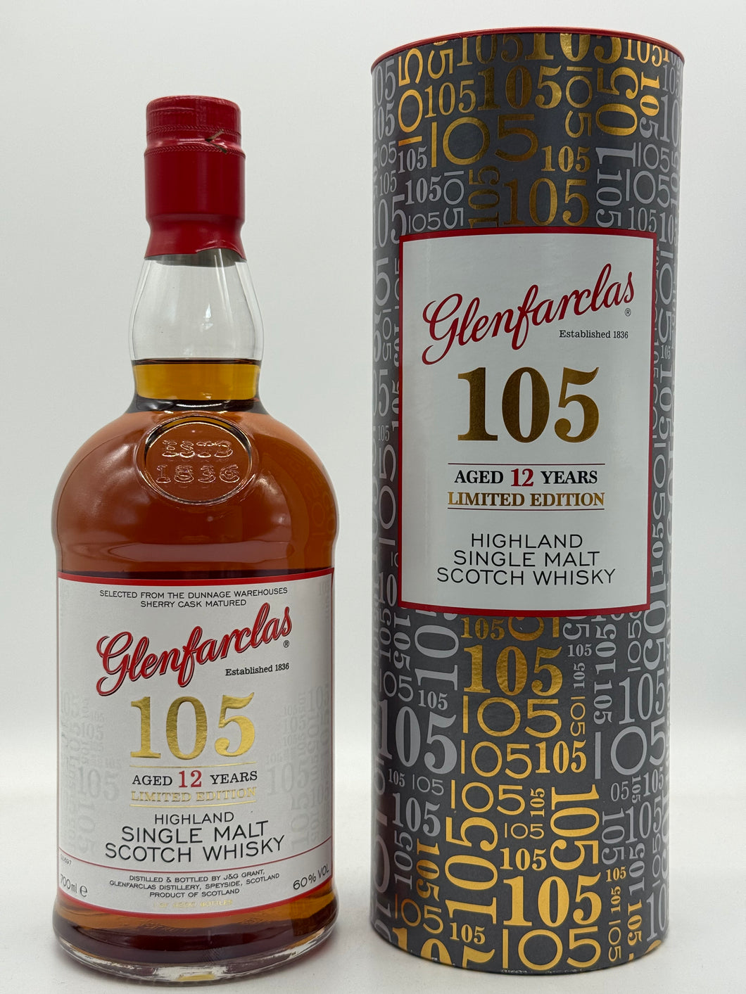 Glenfarclas 105 12 Jahre The Hourglass Limited Edition Highland Single Malt Scotch Whisky 60%vol. 0,7l