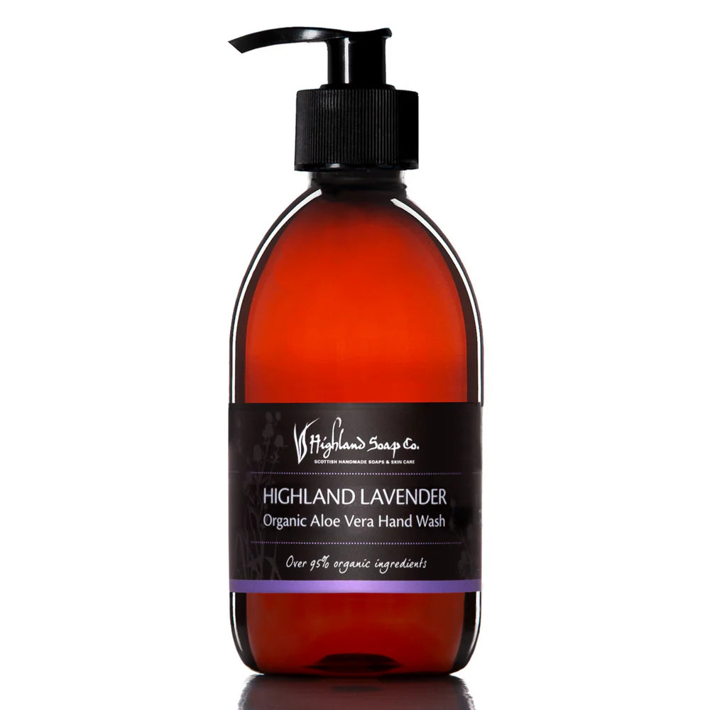 Highland Soap Company Scottish Handmade Soaps Highland Lavender Hand Wash 0,3l