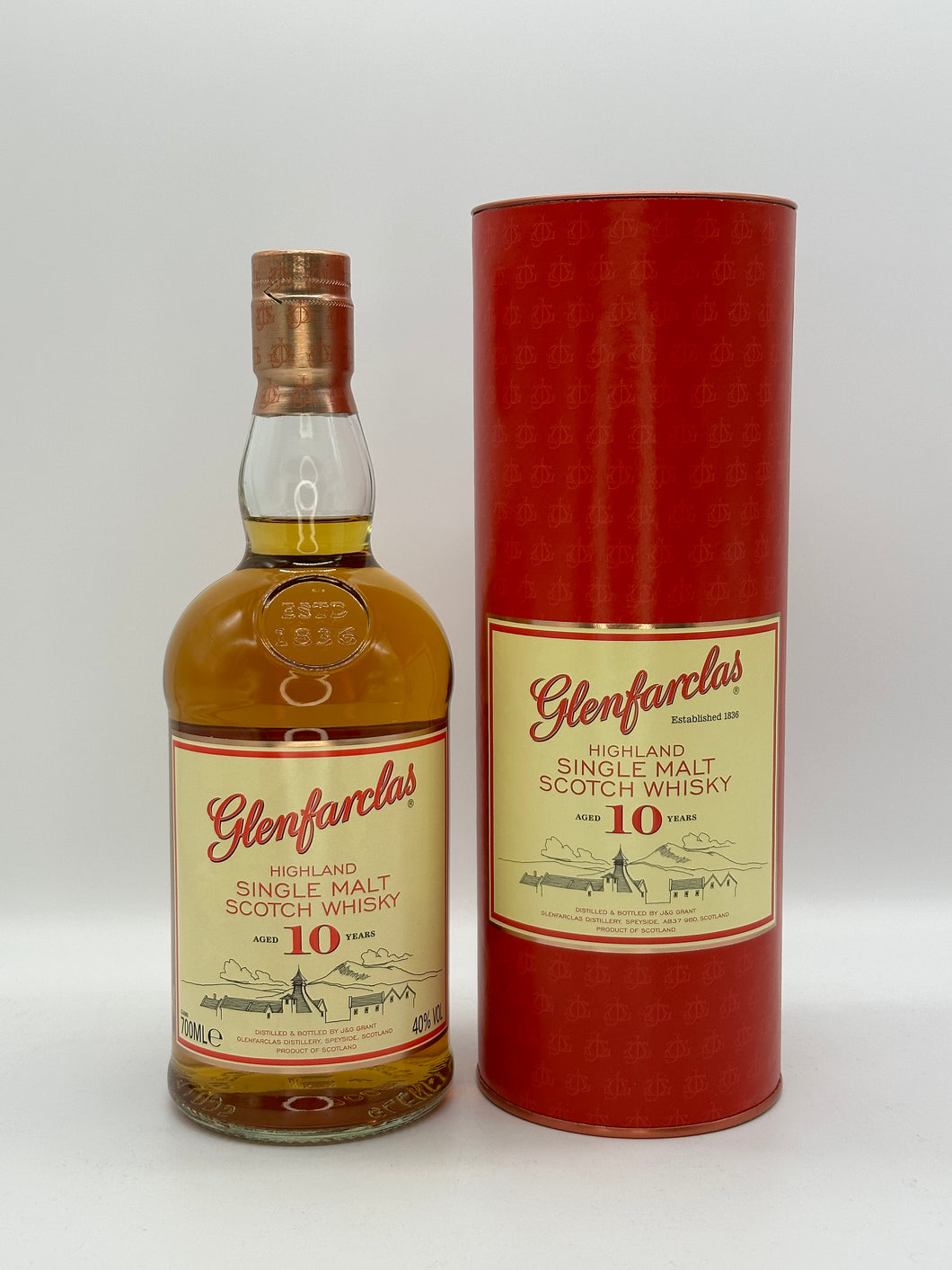 Glenfarclas 10 Jahre Highland Single Malt Scotch Whisky 40%vol. 0,7l