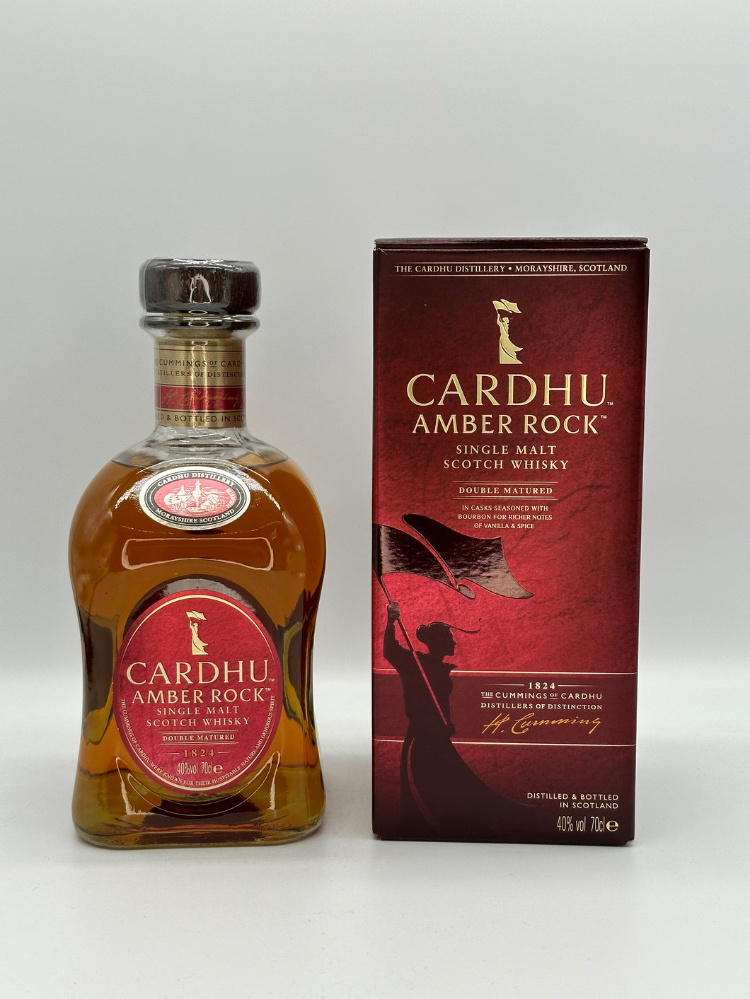 Cardhu Amber Rock Single Malt Scotch Whisky Double Matured 40%vol. 0,7l
