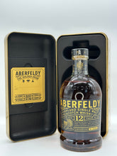 Lade das Bild in den Galerie-Viewer, Aberfeldy 12 Jahre Goldbarren Geschenkbox Highland Single Malt Scotch Whisky 40%vol. 0,7l
