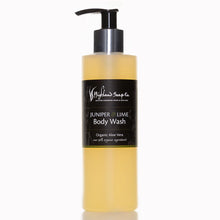 Lade das Bild in den Galerie-Viewer, Highland Soap Company Scottish Handmade Soaps Juniper &amp; Lime Body Wash 0,25l
