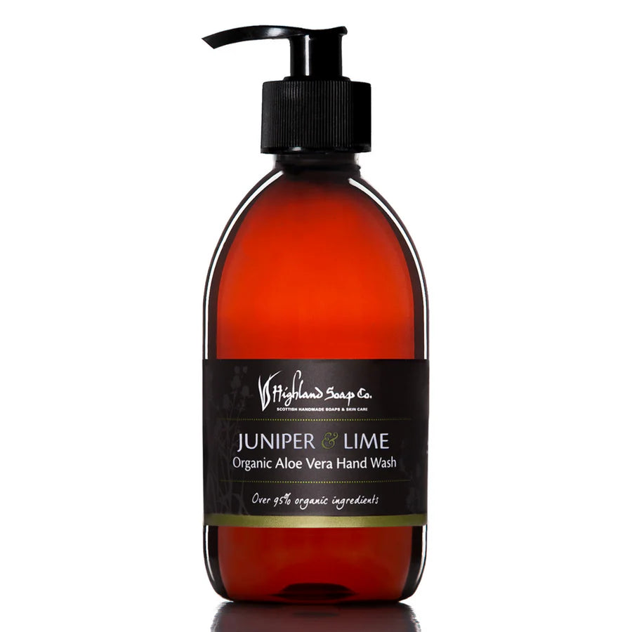 Highland Soap Company Scottish Handmade Soaps Juniper & Lime Hand Wash 0,3l