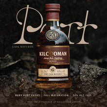 Lade das Bild in den Galerie-Viewer, Kilchoman Port Cask 2024 100 % fully Ruby Port Casks Limited Edition Islay Single Malt Scotch Whisky 50%vol. 0,7l - Auktionshaus Martin
