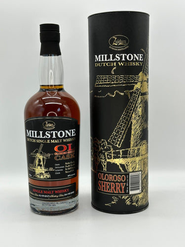 Millstone Oloroso Sherry Cask Zuidam Distillers Dutch Single Malt Whisky 46%vol. 0,7l - Auktionshaus Martin