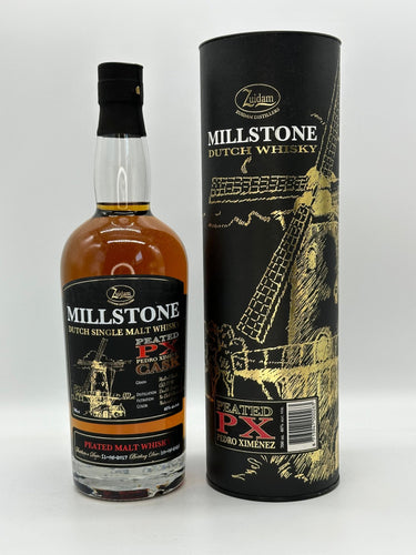 Millstone Peated PX Cask Zuidam Distillers Dutch Single Malt Whisky 46%vol. 0,7l - Auktionshaus Martin