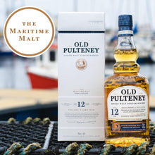 Lade das Bild in den Galerie-Viewer, Old Pulteney 12 Jahre Single Malt Scotch Whisky 40%vol. 0,7l - Auktionshaus Martin
