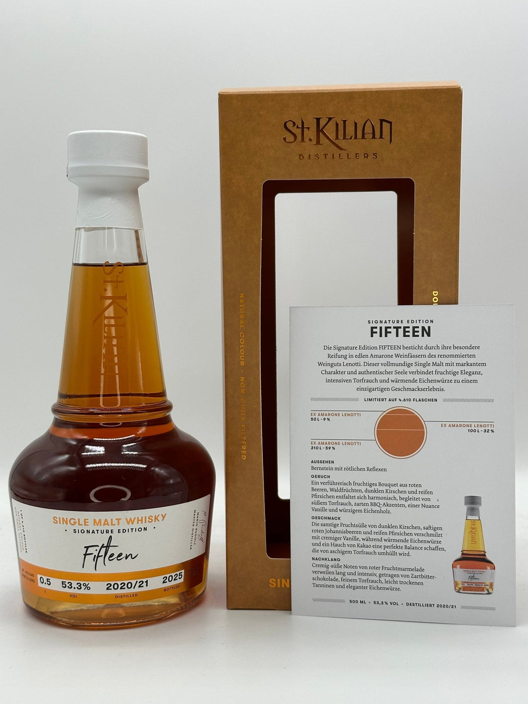 St. Kilian Distillers Signature Edition Fifteen – Single Malt Whisky 53,3% vol. 0,5l - Auktionshaus Martin