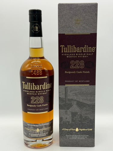 Tullibardine Burgundy Finish Highland Single Malt Scotch Whisky 43%vol. 0,7l - Auktionshaus Martin